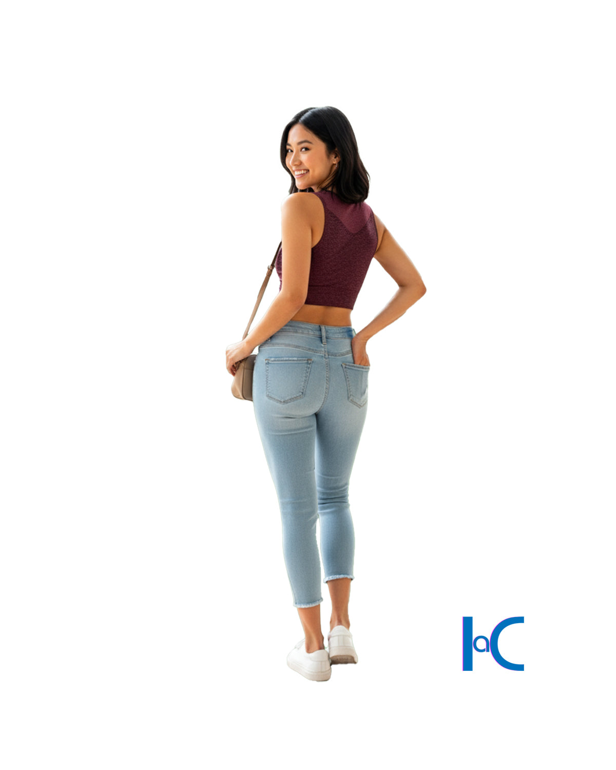 SEAMLESS SLEEVELESS CROPPED TOP