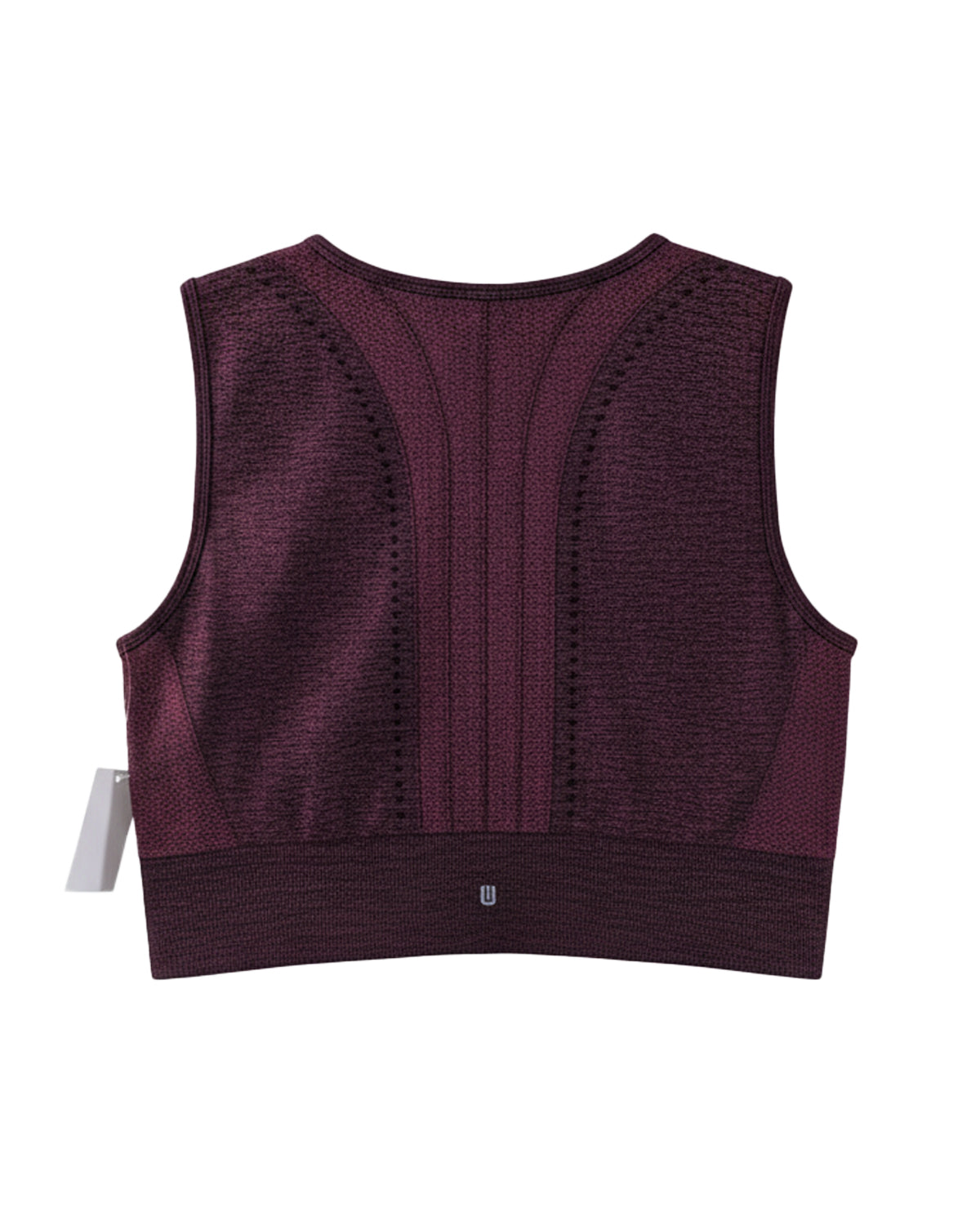 SEAMLESS SLEEVELESS CROPPED TOP