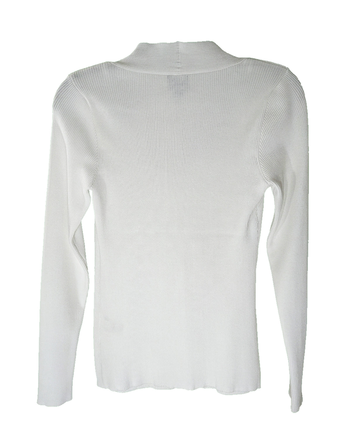 SQUARE-SWEATHEART RIBBED KNIT TOP