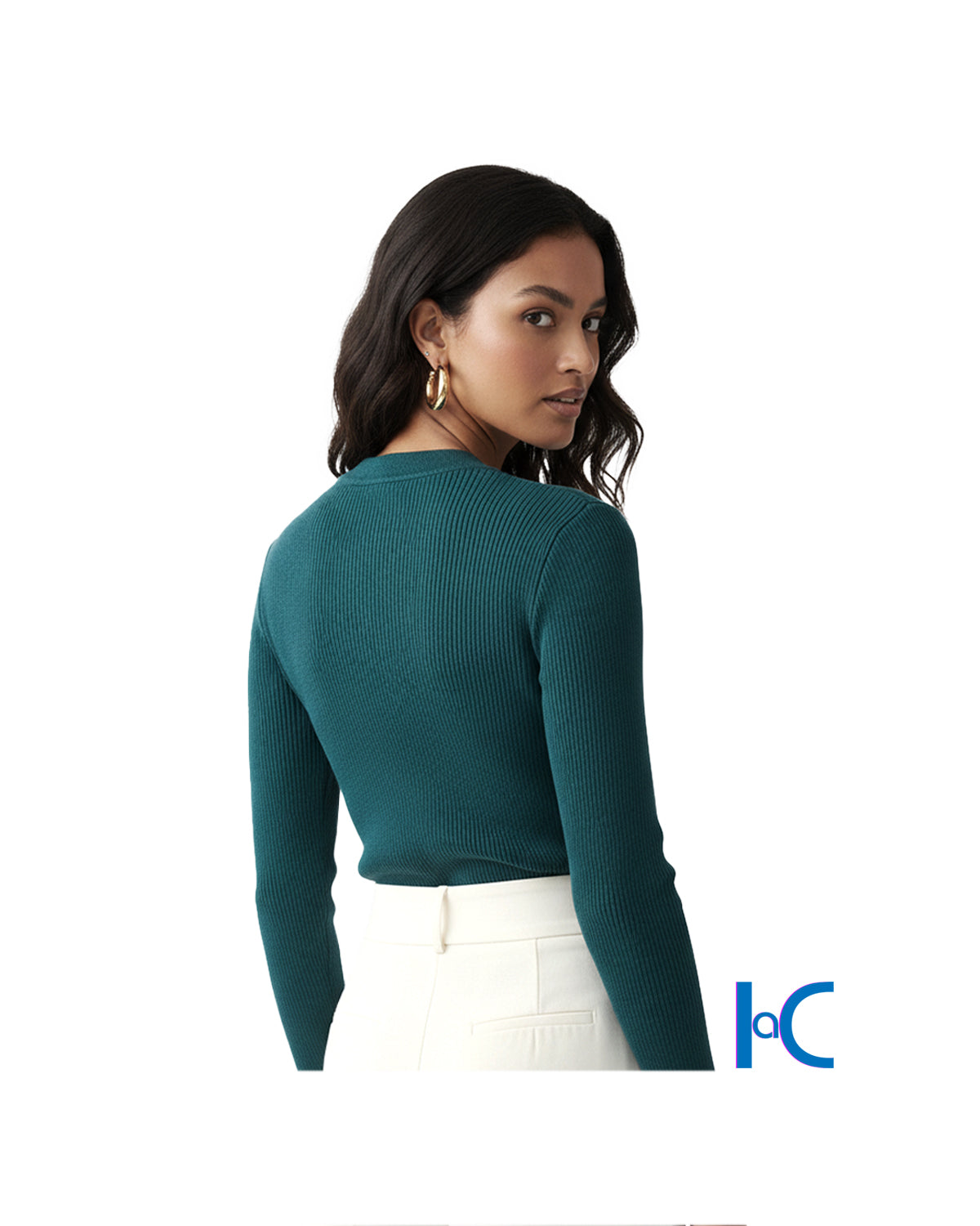 SWEATHEART NECKLINE RIBBED KNIT TOP