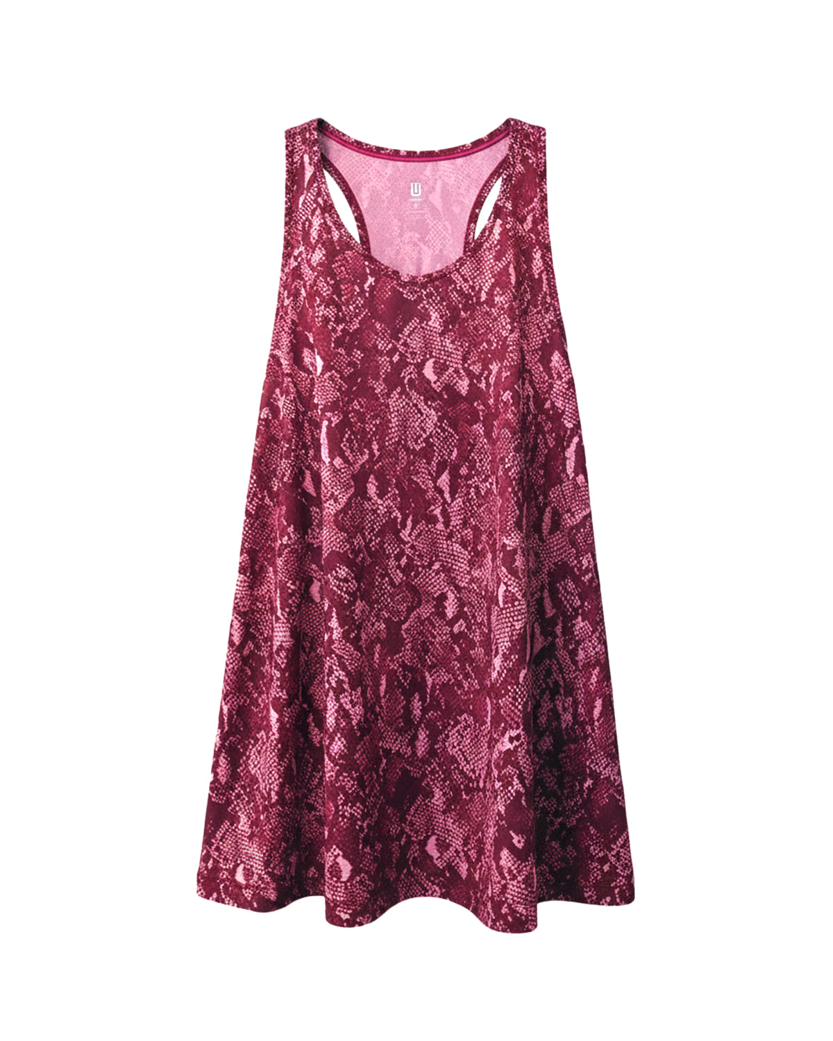 WOMEN'S SNAKESKIN PRINT TANK TOP