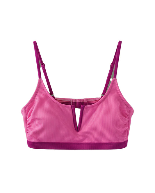 JUNIORS V-WIRE BRALETTE BIKINI TOP