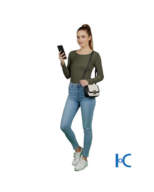 SINGLE-LINED LONG-SLEEVE BABY TEE