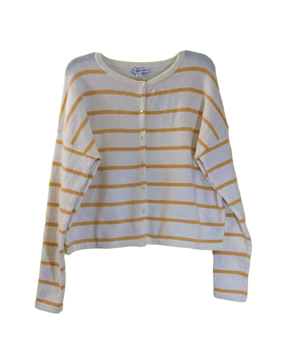 TEXTURED STRIPE WOMEN'S CARDIGAN