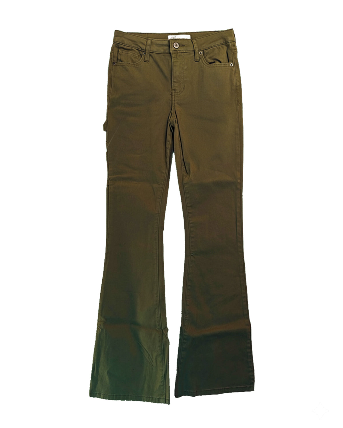 MID-RISE CARPENTER FLARE DENIM